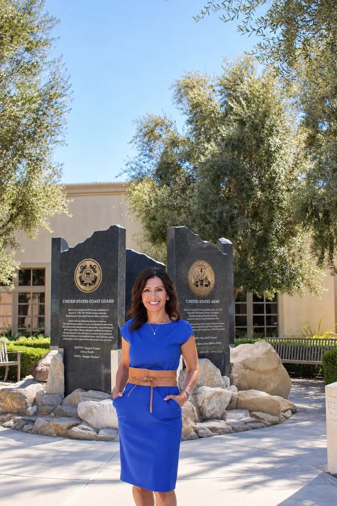 Veterans memorial, portrait
